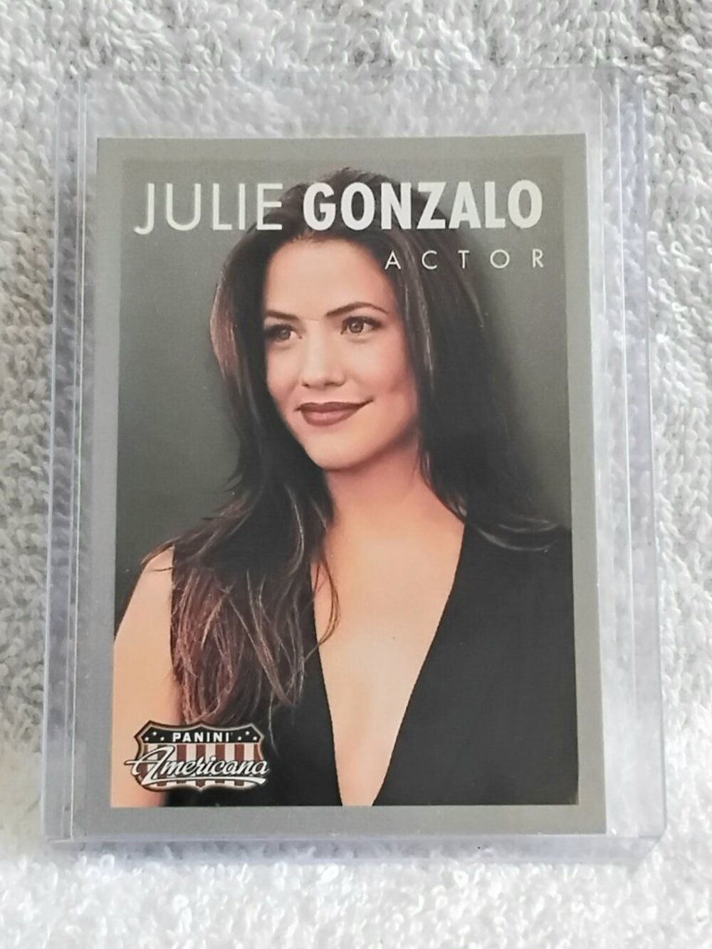 5/$20 Mint 2015 Panini Julie Gonzalo Actor Americana Card No. 65!!
